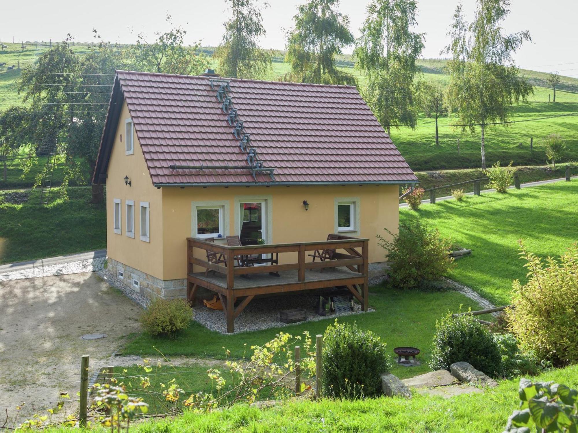 Charming Holiday Home In Hohnstein Ot Lohsdorf المظهر الخارجي الصورة